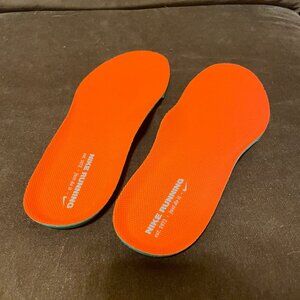 Rare Nike Replacement insoles Orange Running Nike Mens 11 US 45 EUR Trimmable